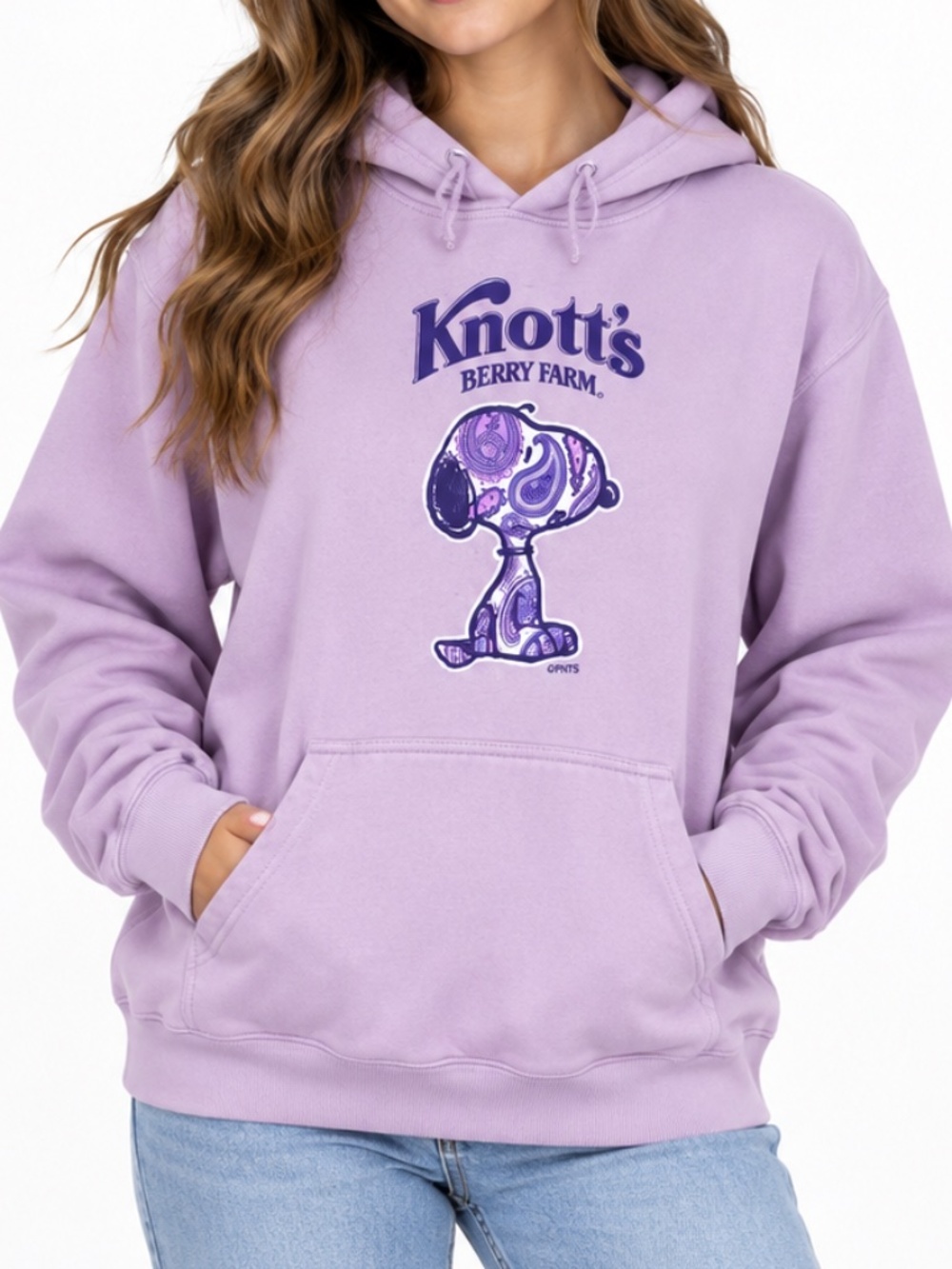 Knott’s Berry Farm Snoopy Lavender Hoodie